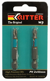 Бита Ritter WP PH 1x50 мм магнитная (сталь S2)